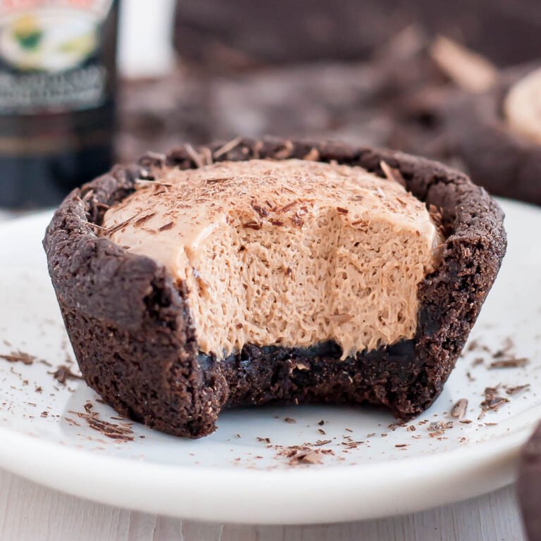 Baileys Cheesecake Cookie Cups GatoFacile