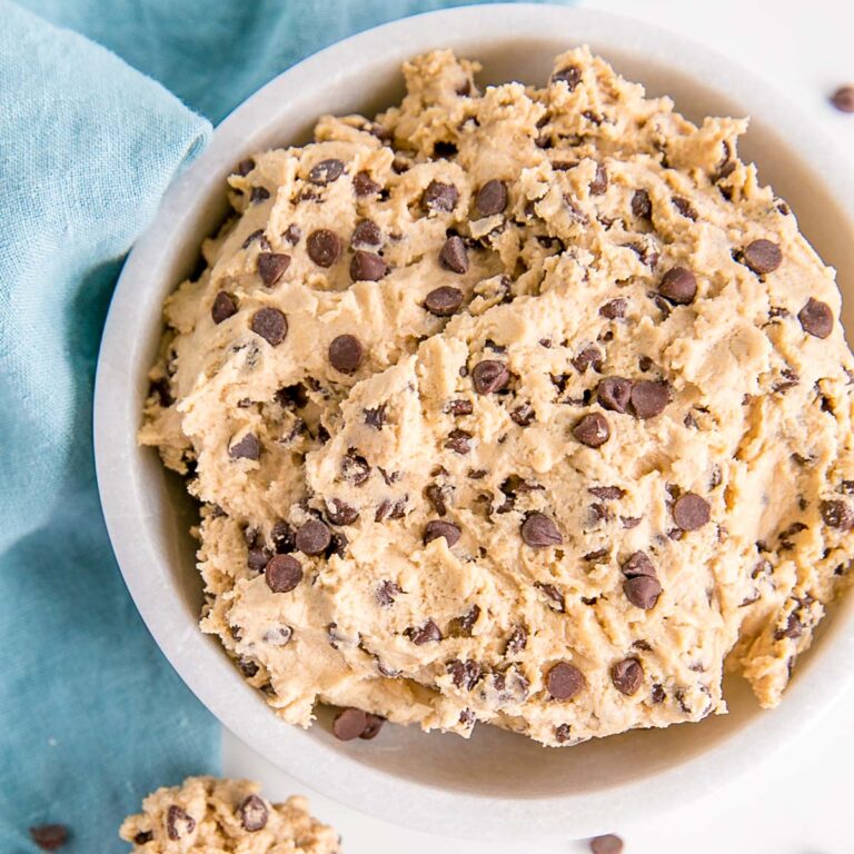 How to Make Edible Cookie Dough-GatoFacile