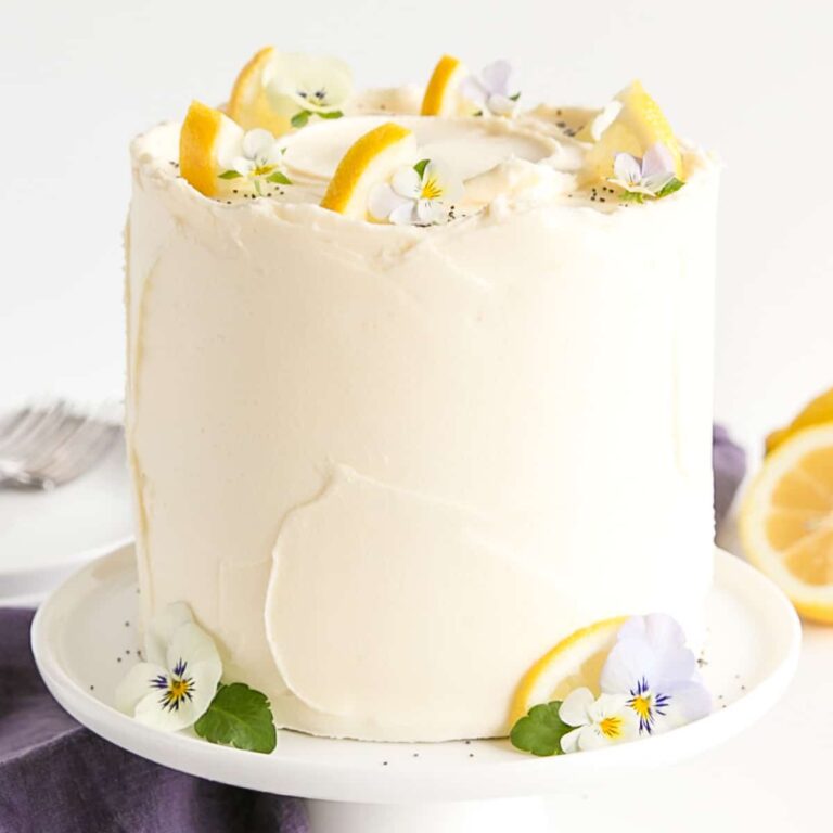 Lemon Poppy Seed Cake – GatoFacile