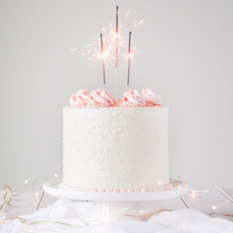 Pink Champagne Cake-Gato Facile