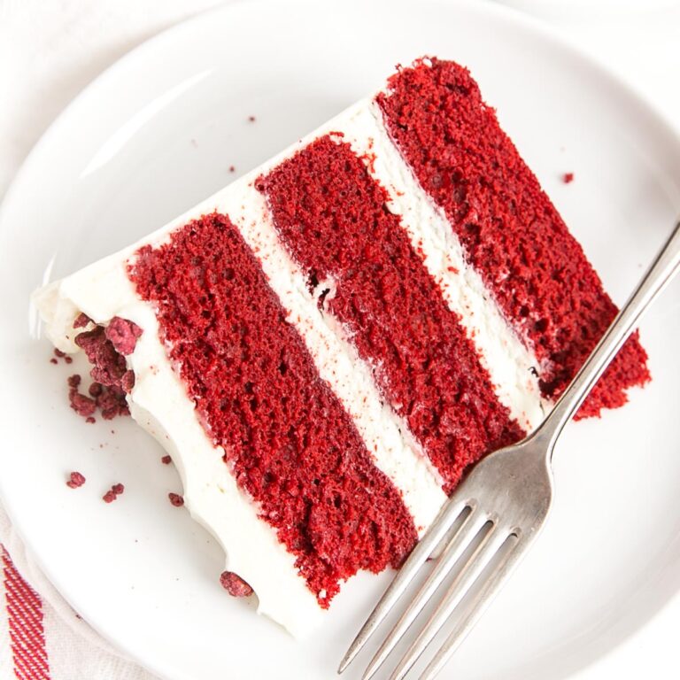 Red Velvet Cake-Gato Facile