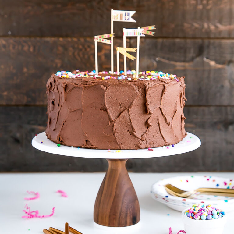 Classic Birthday Cake – Gato Facile