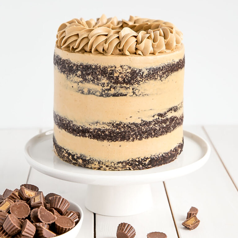Peanut Butter Chocolate Cake – GatoFacile